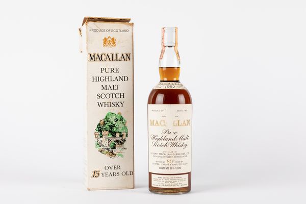 Scozia : Macallan 1952  - Asta Vini e Distillati - Associazione Nazionale - Case d'Asta italiane