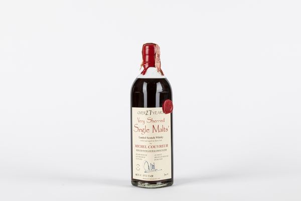 Scozia : Michel Couvreur Very Sherried Over 27 YO Whisky  - Asta Vini e Distillati - Associazione Nazionale - Case d'Asta italiane