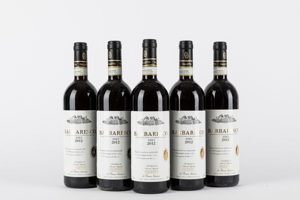 Piemonte : Bruno Giacosa Barbaresco Asili Etichetta Bianca (5 BT)  - Asta Vini e Distillati - Associazione Nazionale - Case d'Asta italiane