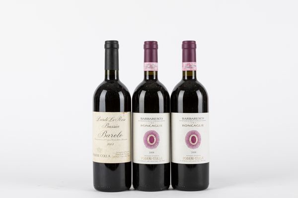 Piemonte : Selezione Poderi Colla (3 BT)  - Asta Vini e Distillati - Associazione Nazionale - Case d'Asta italiane