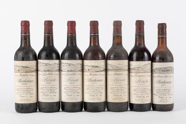 Piemonte : Selezione Ceretto Barolo e Barbaresco (7 BT)  - Asta Vini e Distillati - Associazione Nazionale - Case d'Asta italiane