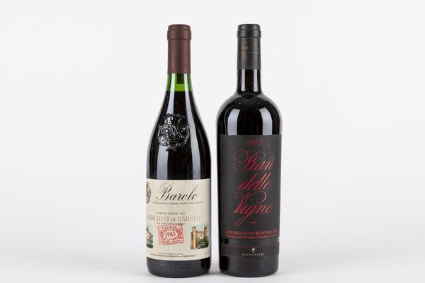 Piemonte, : Selezione Grandi Rossi Italiani (2 BT)  - Asta Vini e Distillati - Associazione Nazionale - Case d'Asta italiane