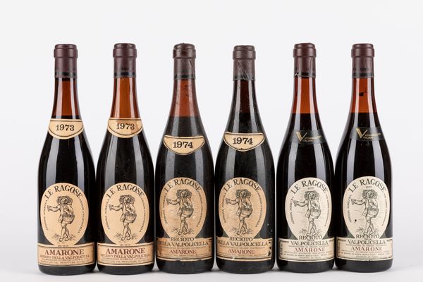 Veneto : Verticale Le Ragose Amarone della Valpolicella Classico (6 BT)  - Asta Vini e Distillati - Associazione Nazionale - Case d'Asta italiane