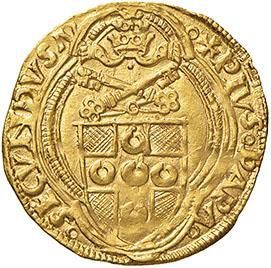 ROMA, PIO II (1458-1464), DUCATO PAPALE  - Asta MONETE E MEDAGLIE DA COLLEZIONE. DAL MEDIOEVO AL XX SECOLO - Associazione Nazionale - Case d'Asta italiane