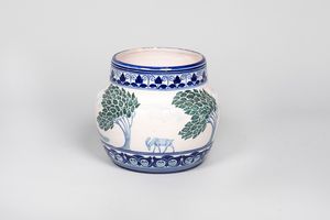 Galileo Chini (1873-1956) Arte della Ceramica, 1900 ca  - Asta Arti decorative del XX secolo - Associazione Nazionale - Case d'Asta italiane