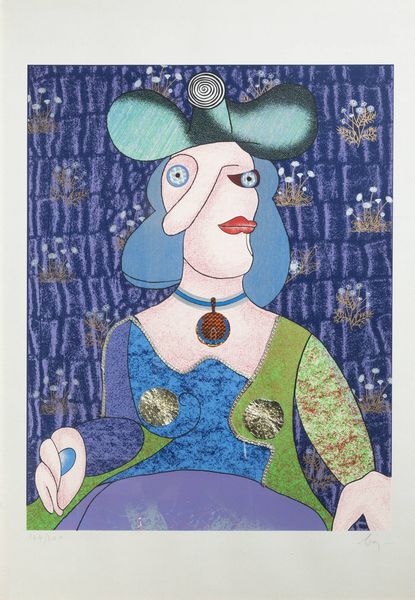 ENRICO BAJ Milano 1924 - 2003 Vergiate (VA) : Omaggio a Picasso  - Asta Grafica - Associazione Nazionale - Case d'Asta italiane
