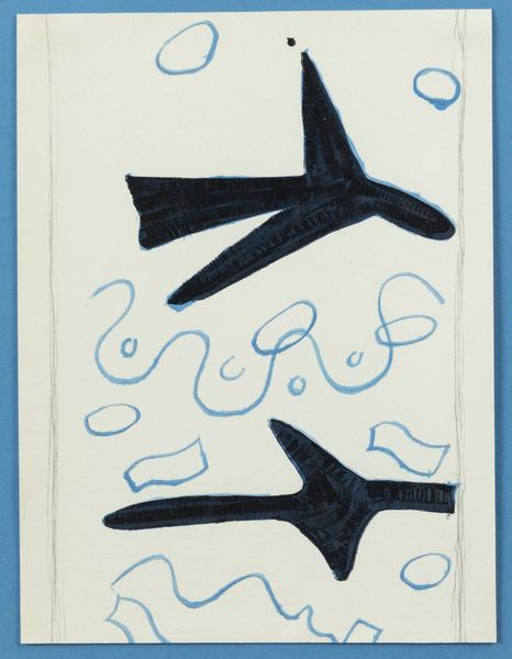 GEORGES BRAQUE Argenteuil (Francia) 1882 - 1963 Parigi : Oiseaux 1961  - Asta Grafica - Associazione Nazionale - Case d'Asta italiane