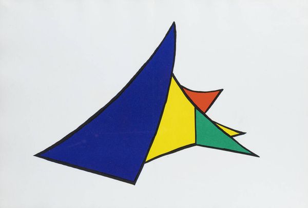 ALEXANDER CALDER Lawton (USA) 1898 - 1976 New York (USA) : Etend 1963  - Asta Grafica - Associazione Nazionale - Case d'Asta italiane