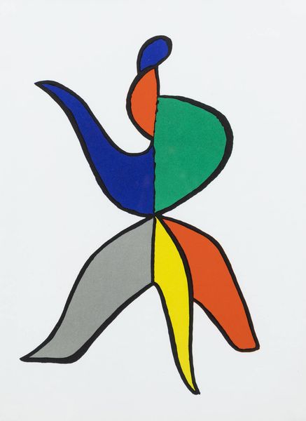 ALEXANDER CALDER Lawton (USA) 1898 - 1976 New York (USA) : Le Bonnet 1963  - Asta Grafica - Associazione Nazionale - Case d'Asta italiane