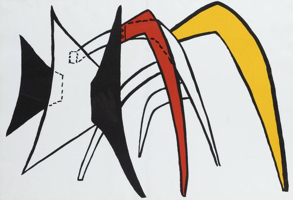 ALEXANDER CALDER Lawton (USA) 1898 - 1976 New York (USA) : Tamanoir 1963  - Asta Grafica - Associazione Nazionale - Case d'Asta italiane