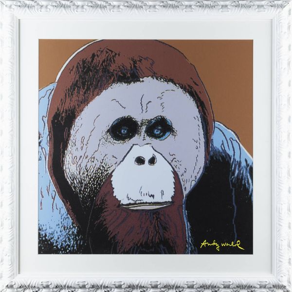 ANDY WARHOL Pittsburgh (USA) 1927 - 1987 New York (USA) : Orangutan  - Asta Grafica - Associazione Nazionale - Case d'Asta italiane