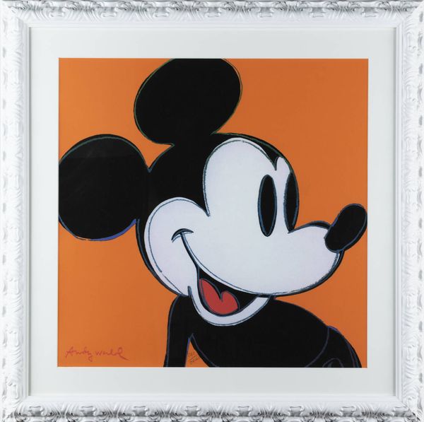 ANDY WARHOL Pittsburgh (USA) 1927 - 1987 New York (USA) : Mickey mouse  - Asta Grafica - Associazione Nazionale - Case d'Asta italiane