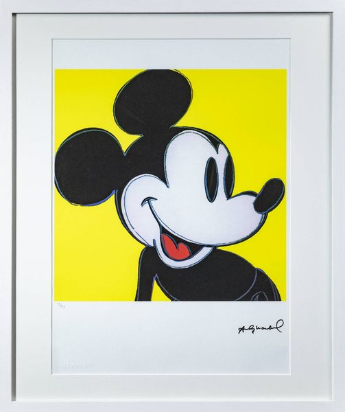 ANDY WARHOL Pittsburgh (USA) 1927 - 1987 New York (USA) : Mickey Mouse  - Asta Grafica - Associazione Nazionale - Case d'Asta italiane