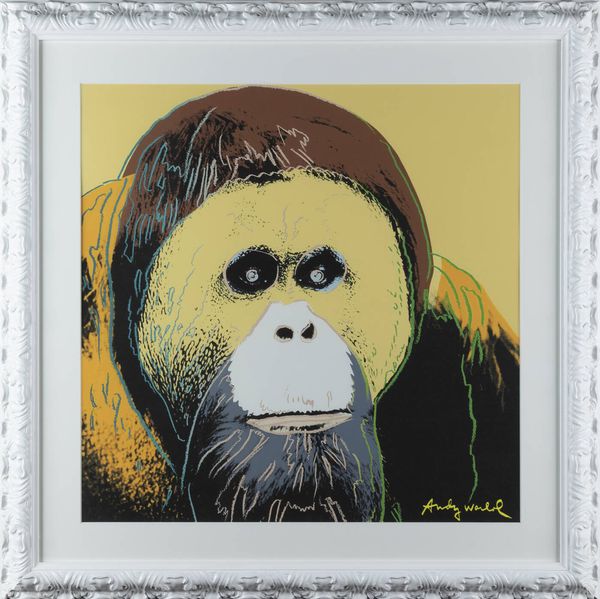 ANDY WARHOL Pittsburgh (USA) 1927 - 1987 New York (USA) : Orangutan  - Asta Grafica - Associazione Nazionale - Case d'Asta italiane