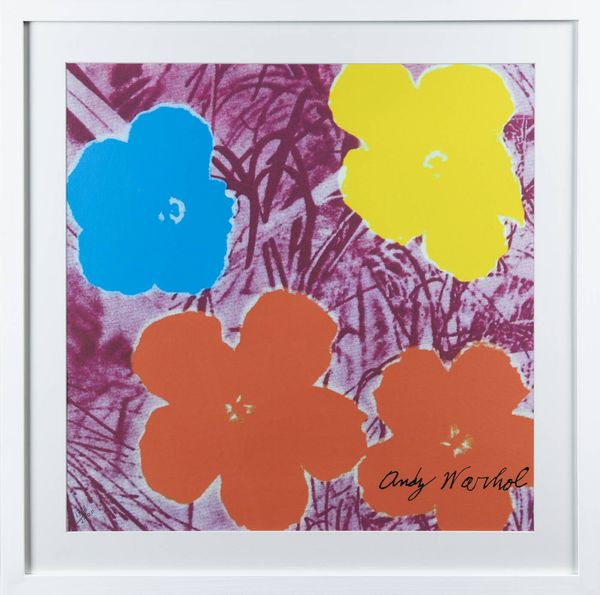 ANDY WARHOL Pittsburgh (USA) 1927 - 1987 New York (USA) : Flowers  - Asta Grafica - Associazione Nazionale - Case d'Asta italiane