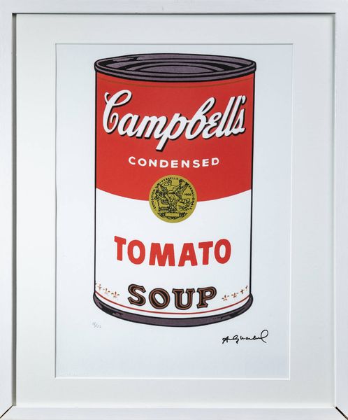 ANDY WARHOL Pittsburgh (USA) 1927 - 1987 New York (USA) : Campbell's condensed - Tomato soup  - Asta Grafica - Associazione Nazionale - Case d'Asta italiane