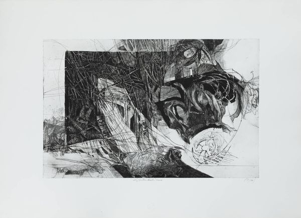 GIACOMO SOFFIANTINO Torino 1929 - 2013 : Sottobosco  - Asta Grafica - Associazione Nazionale - Case d'Asta italiane