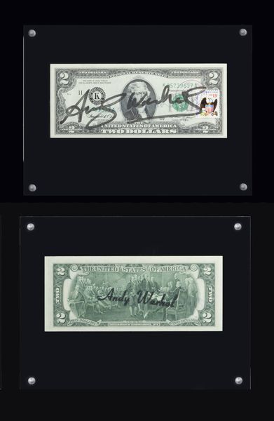 ANDY WARHOL Pittsburgh (USA) 1927 - 1987 New York (USA) : Two Dollars (Thomas Jefferson)  - Asta Grafica - Associazione Nazionale - Case d'Asta italiane