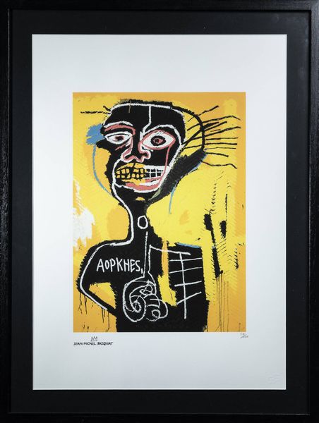 JEAN-MICHEL BASQUIAT New York 1960 -1988 New York : Aopkhes 1984  - Asta Grafica - Associazione Nazionale - Case d'Asta italiane