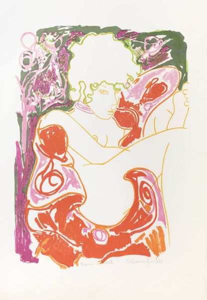 PITTORE NON IDENTIFICATO : Senza titolo  - Asta Grafica - Associazione Nazionale - Case d'Asta italiane