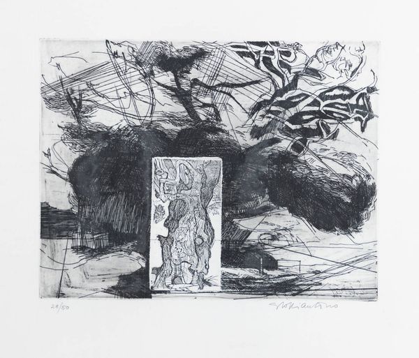 GIACOMO SOFFIANTINO Torino 1929 - 2013 : Composizione  - Asta Grafica - Associazione Nazionale - Case d'Asta italiane