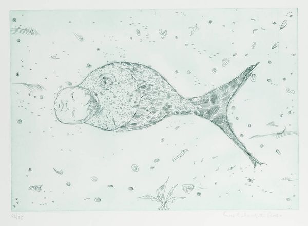 ENRICO COLOMBOTTO ROSSO Torino 1925 - 2013 Casale Monferrato (AL) : Senza titolo  - Asta Grafica - Associazione Nazionale - Case d'Asta italiane