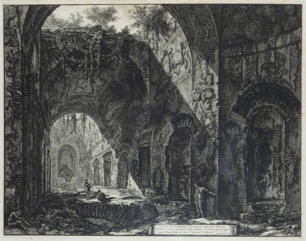 GIOVANNI BATTISTA PIRANESI Mogliano (VE) 1720 - 1778 Roma : Muro  - Asta Grafica - Associazione Nazionale - Case d'Asta italiane