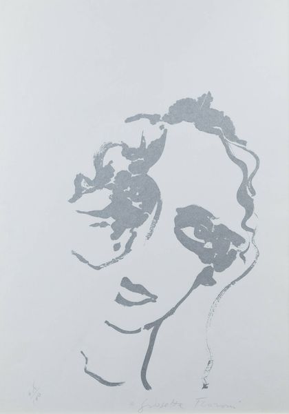 GIOSETTA FIORONI Roma 1932 : Senza titolo 1970 circa  - Asta Grafica - Associazione Nazionale - Case d'Asta italiane