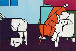 VALERIO ADAMI Bologna 1935 - Il concerto