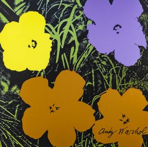 ANDY WARHOL Pittsburgh (USA) 1927 - 1987 New York (USA) - Flower