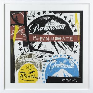 ANDY WARHOL Pittsburgh (USA) 1927 - 1987 New York (USA) - Paramount