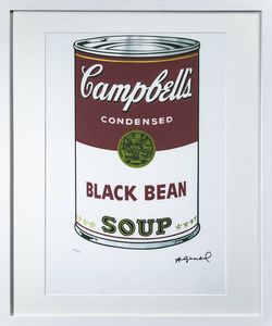 ANDY WARHOL Pittsburgh (USA) 1927 - 1987 New York (USA) - Campbell's condensed - Black bean soup