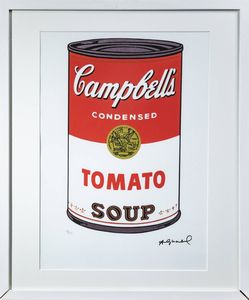 ANDY WARHOL Pittsburgh (USA) 1927 - 1987 New York (USA) - Campbell's condensed - Tomato soup