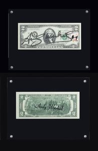ANDY WARHOL Pittsburgh (USA) 1927 - 1987 New York (USA) - Two Dollars (Thomas Jefferson)