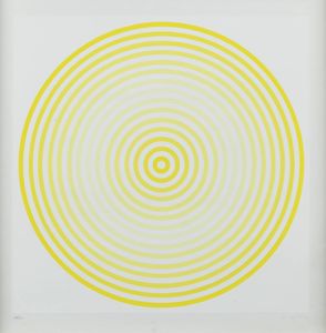 MARINA APOLLONIO Trieste 1940 - Concentric Circles