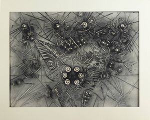 UMBERTO MASTROIANNI Fontana Liri (FR) 1910 - 1998 Marino (Roma) - Esplosione