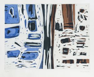 ANTONIO CORPORA Tunisi (Tunisia) 1909 - 2004 Roma - Senza titolo 1969