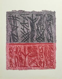 RICCARDO LICATA Torino 1929 - 2014 Venezia - Inferno 2001