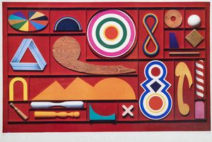 LUCIO DEL PEZZO Napoli 1933 - 2020 Milano - Senza titolo 1987