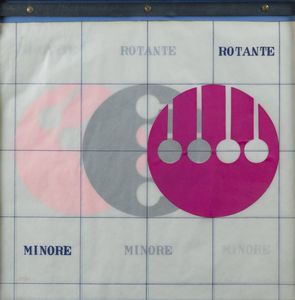 ARNALDO POMODORO Morciano di Romagna (FO) 1926 - Rotante minore 1973