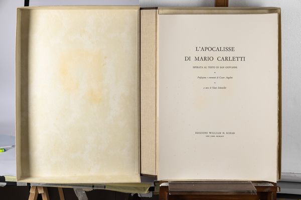 Mario Carletti : L'Apocalisse  - Asta Prints and Multiples - Associazione Nazionale - Case d'Asta italiane