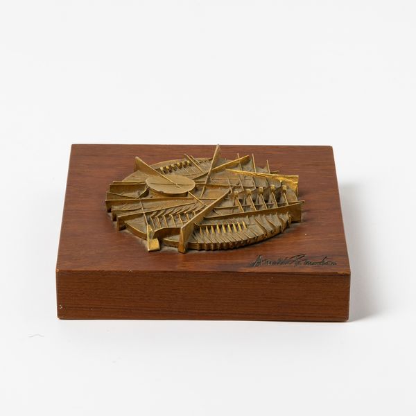 Arnaldo Pomodoro : Senza titolo  - Asta Prints and Multiples - Associazione Nazionale - Case d'Asta italiane