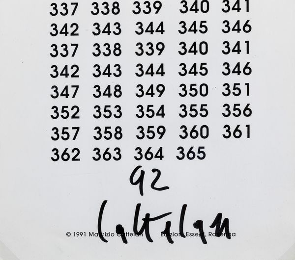 Maurizio Cattelan : Marcire non marciare  - Asta Prints and Multiples - Associazione Nazionale - Case d'Asta italiane