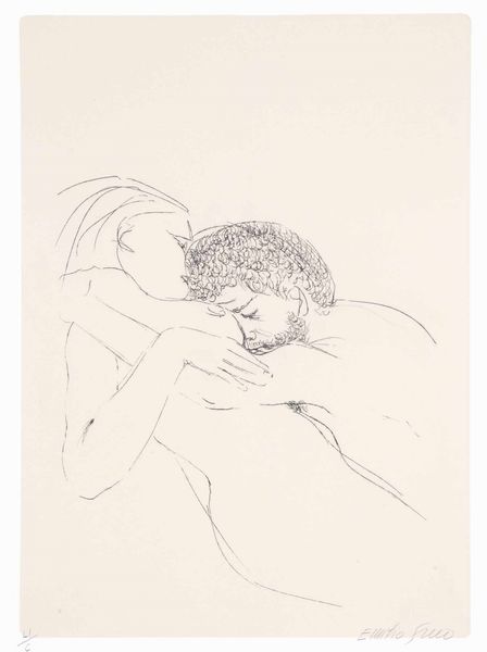 Emilio Greco : Senza titolo  - Asta Prints and Multiples - Associazione Nazionale - Case d'Asta italiane