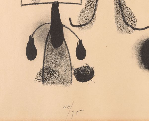 Joan Mirò : Senza titolo  - Asta Prints and Multiples - Associazione Nazionale - Case d'Asta italiane