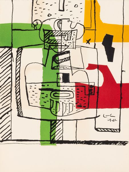 LE CORBUSIER : Composizione III  - Asta Prints and Multiples - Associazione Nazionale - Case d'Asta italiane