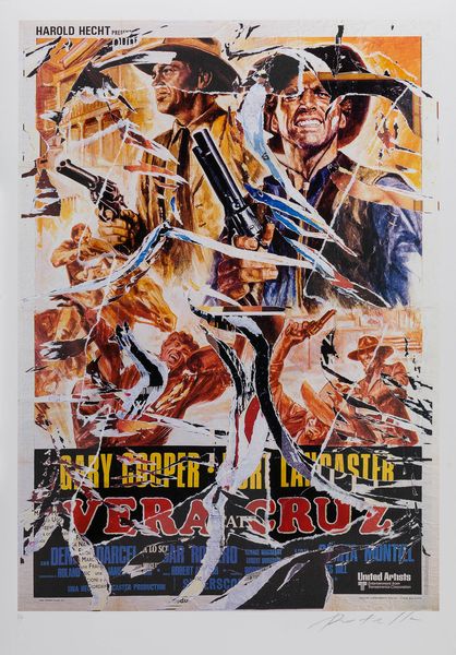 MIMMO ROTELLA : Vera Cruz  - Asta Prints and Multiples - Associazione Nazionale - Case d'Asta italiane