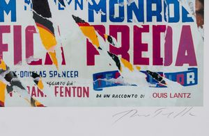 MIMMO ROTELLA : La magnifica preda  - Asta Prints and Multiples - Associazione Nazionale - Case d'Asta italiane