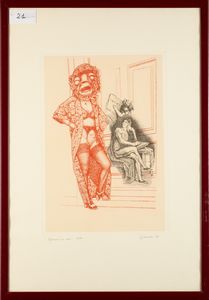 Giuseppe Guerreschi : Aphorisms on man  - Asta Prints and Multiples - Associazione Nazionale - Case d'Asta italiane