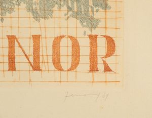 Gianfranco Ferroni : Senza titolo  - Asta Prints and Multiples - Associazione Nazionale - Case d'Asta italiane